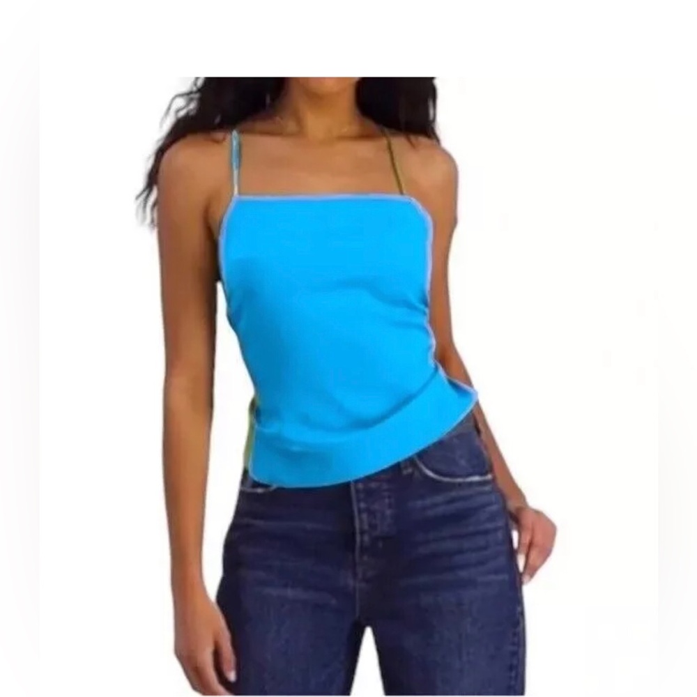 Leyden Women's Lace-up Back Camisole - Size M